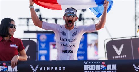 ironman world championship results|France's Sam Laidlow secures maiden Ironman world title in Nice.